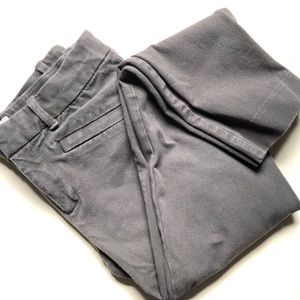 GAP grey skinny ankle pants